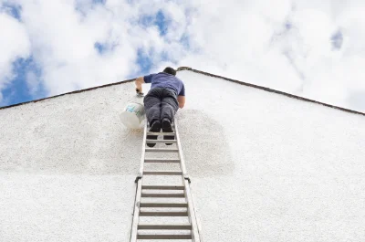 Peinture extérieure à Bussières-et-Pruns — façades et ravalement